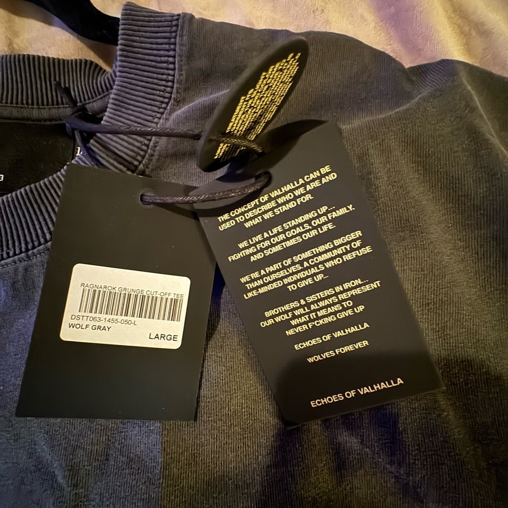 Darc Sport Wolf Gray  cotton shirt - Picture 4 of 7
